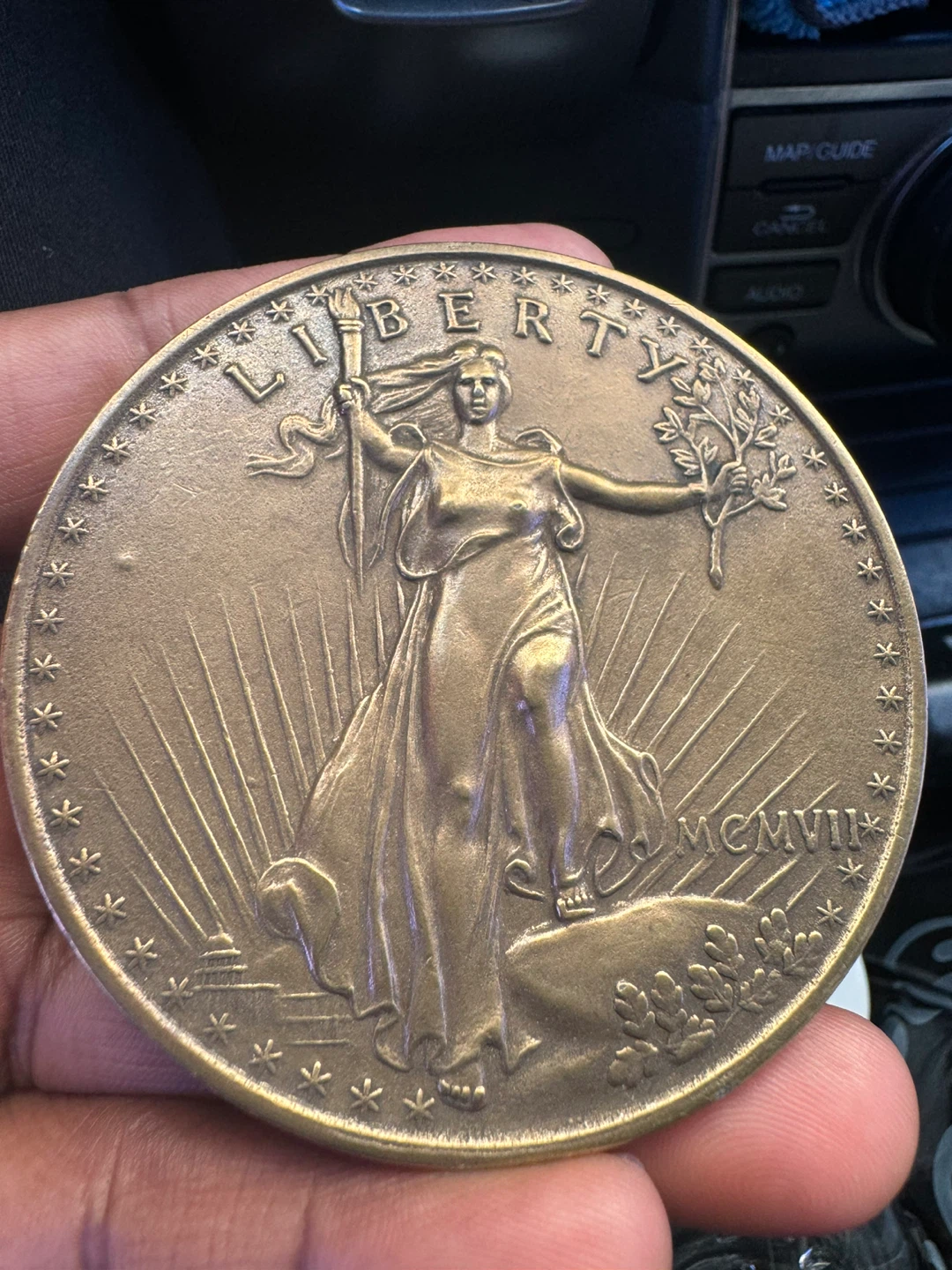 USA 20 Dollar Liberty Coin Replica - photo 2