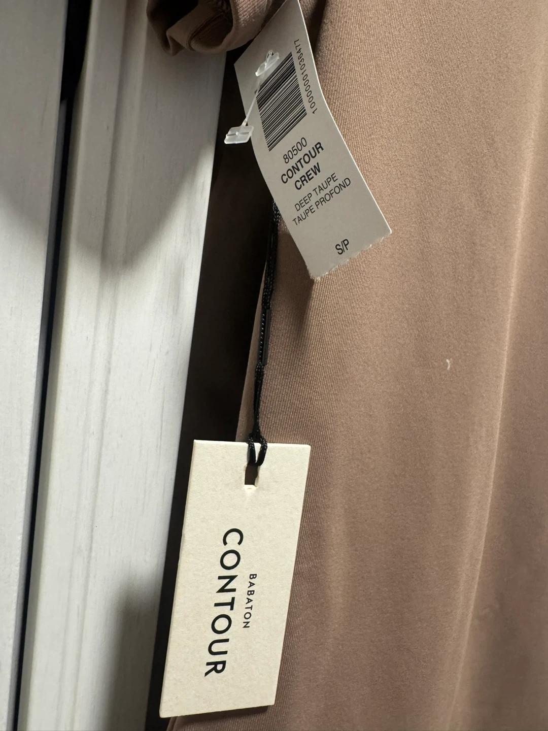 BABATON Contour Crew Deep Taupe T-Shirt Size S - photo 2