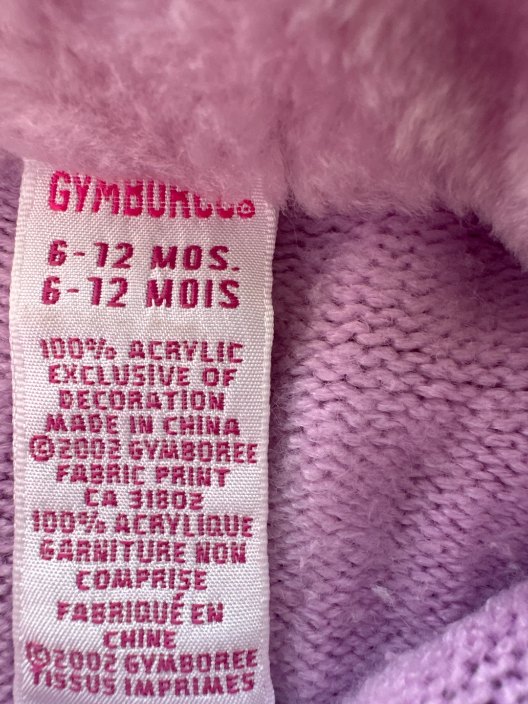 Bundle of Baby Girl Hoodies: Gap, Carter's, Gymboree - photo 4
