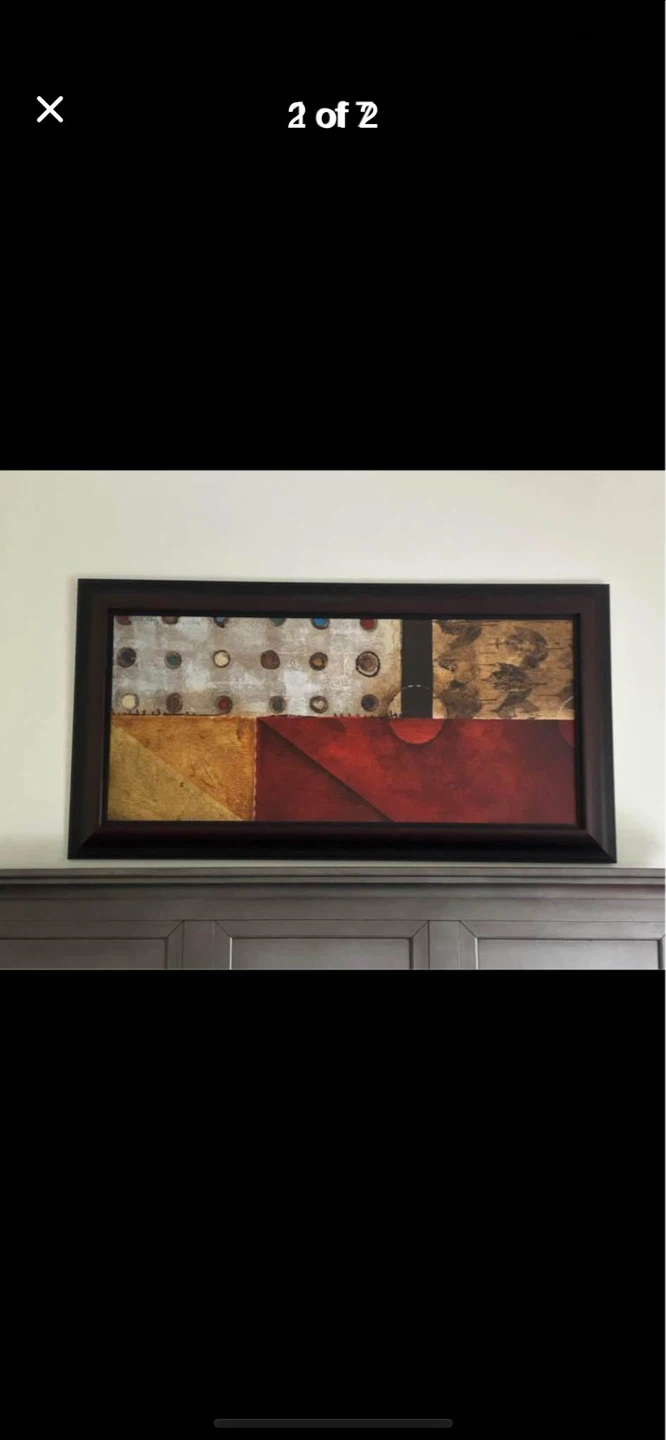 Framed Abstract Wall Art