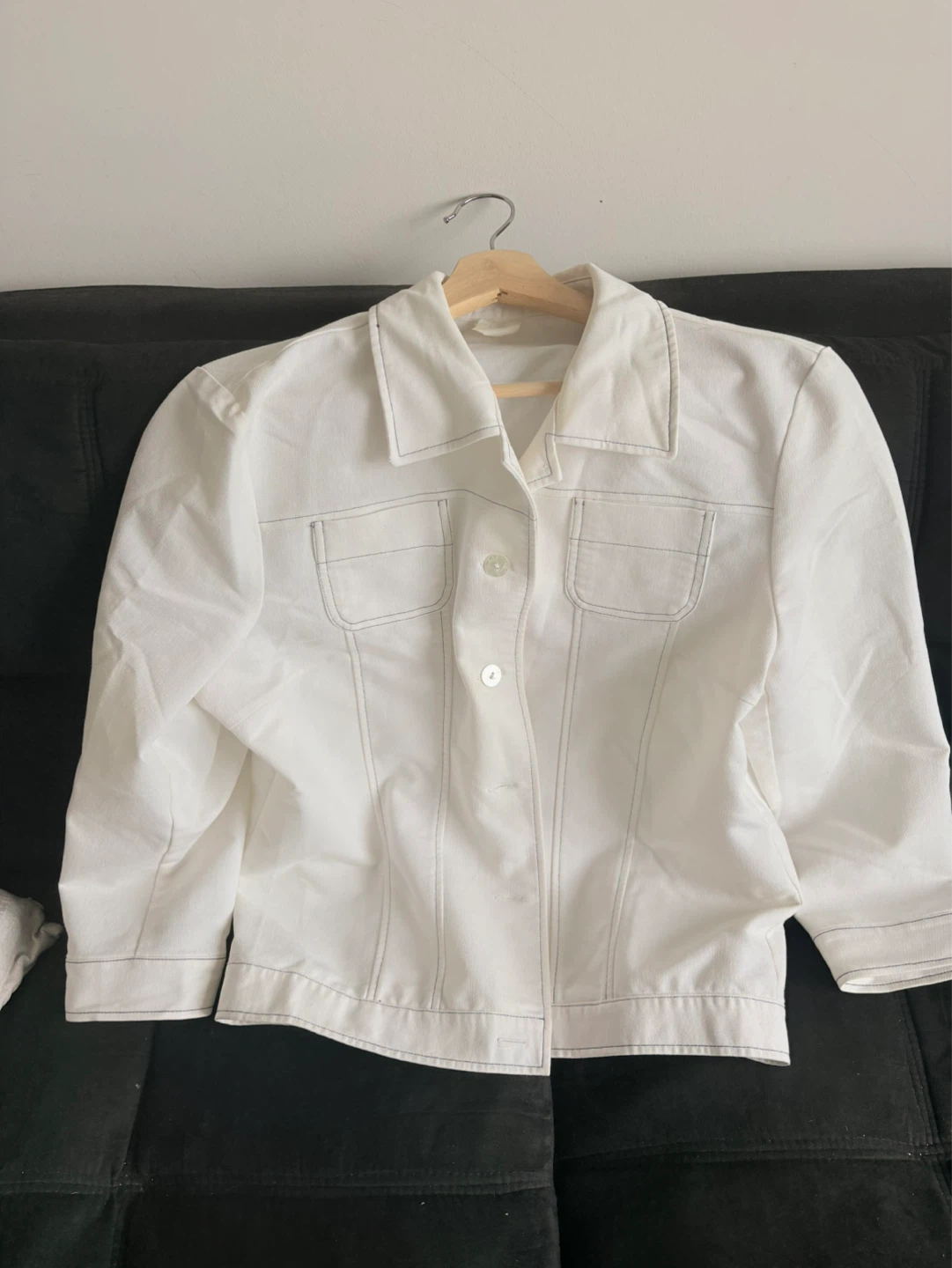 GAP White Gauze Shirt - Women's Medium - photo 2