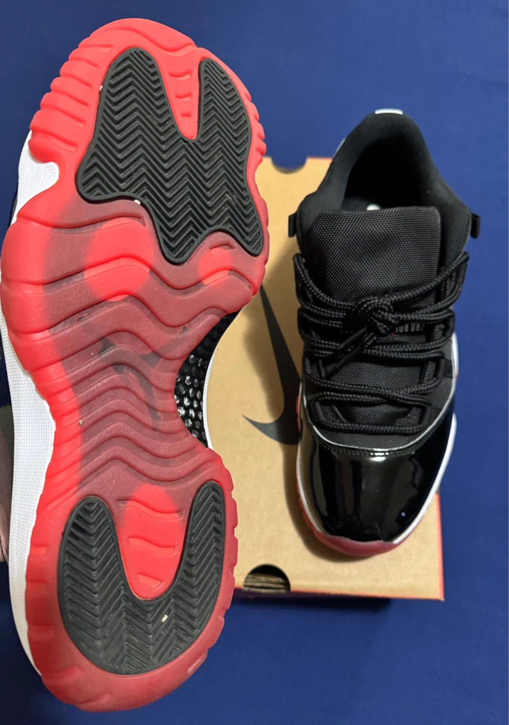Men’s Nike Jordan Retro 11 Low Bred 2025 - photo 4