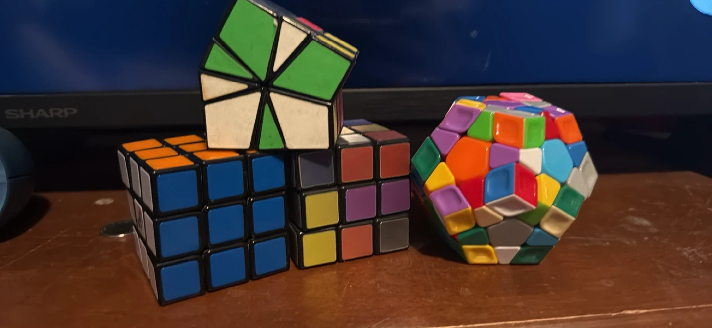 Bundle of 3 assorted puzzle cubes