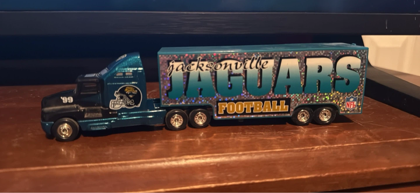 Jacksonville Jaguars Football Semi-Truck Toy