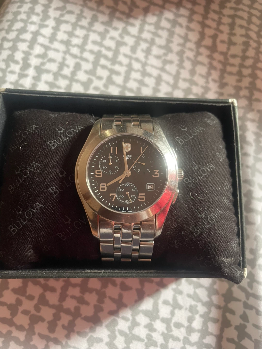 Bulova Precisionist Chronograph Men's Watch