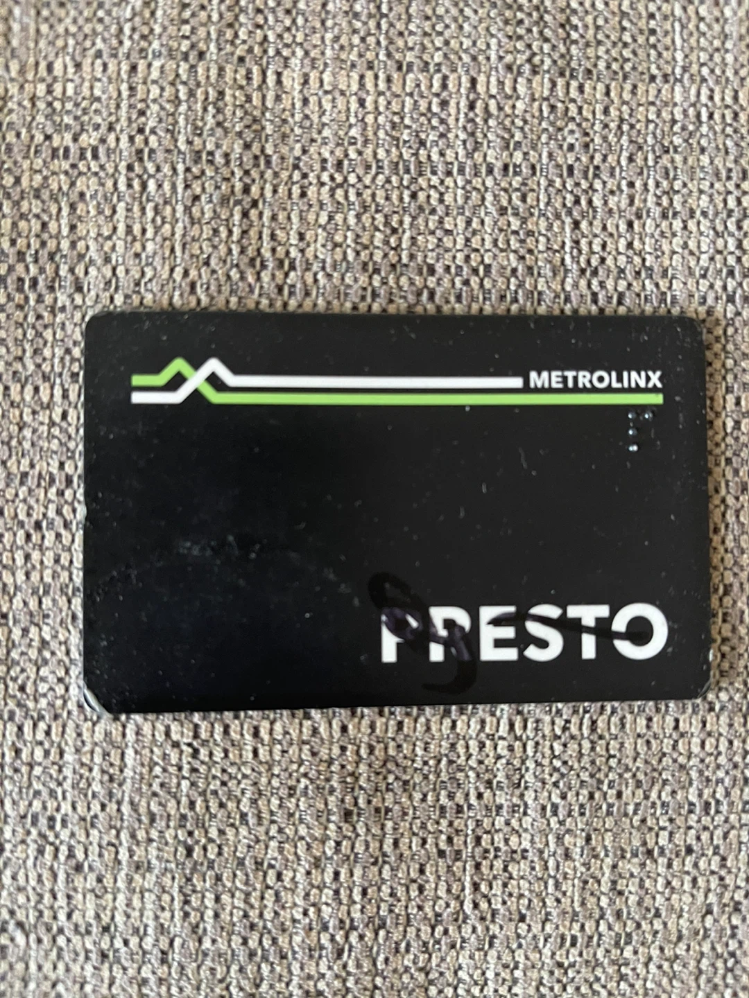 Metrolinx Presto Card