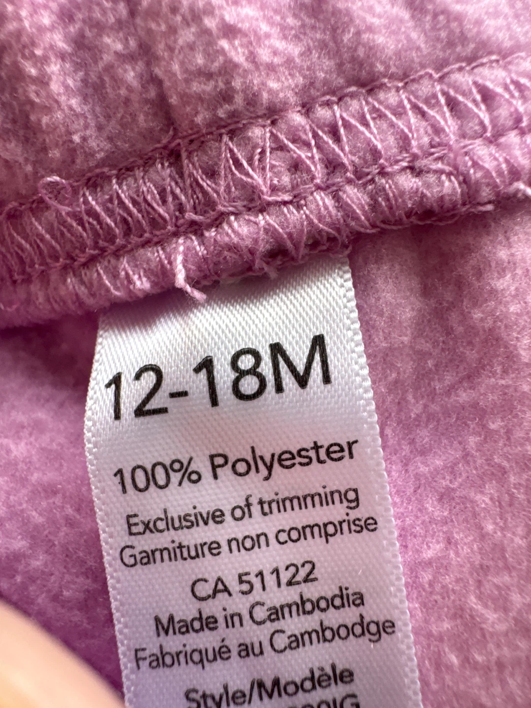 Baby Girl Pants - Gap 12-18 months - photo 4