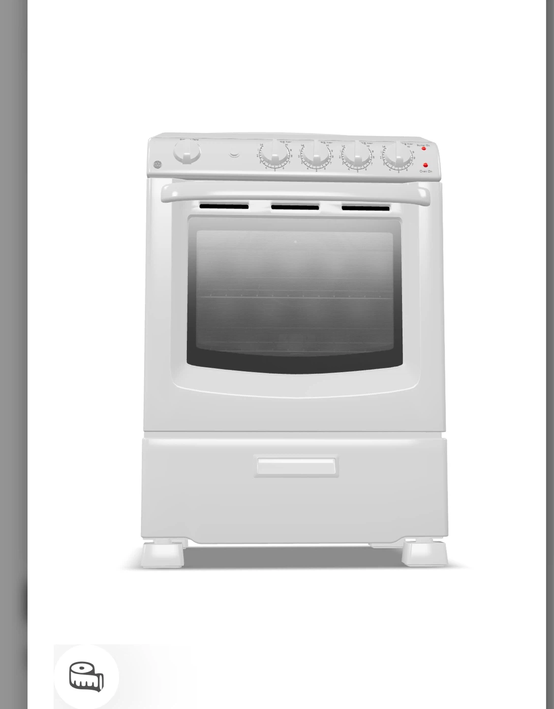 GE Electric Range Oven - photo 3