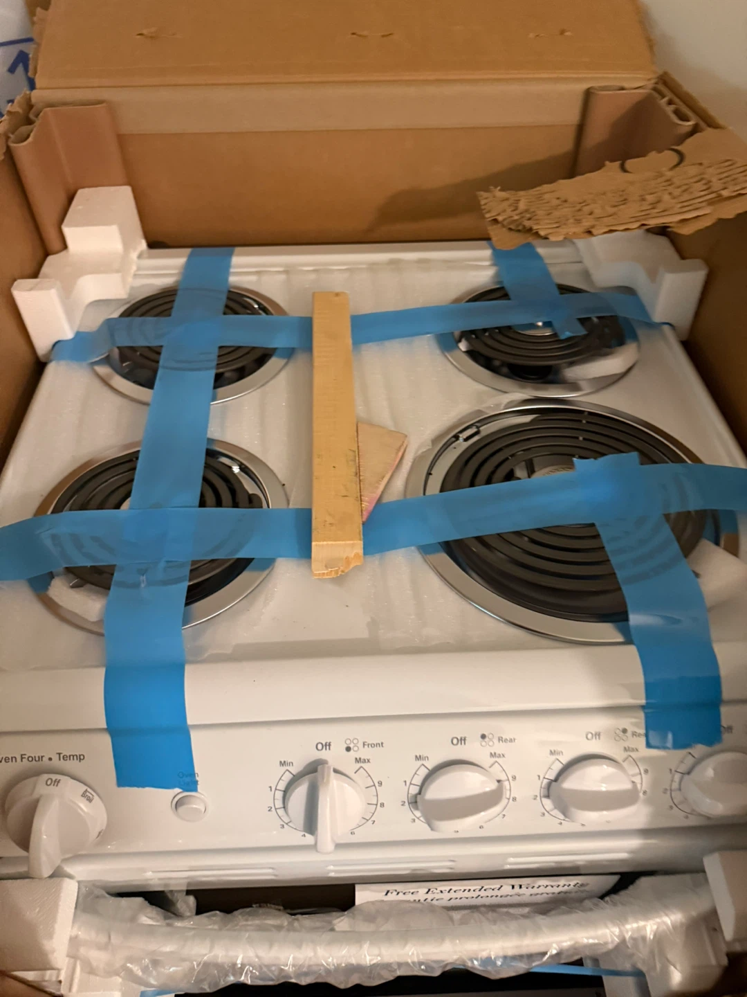 GE Electric Range Oven