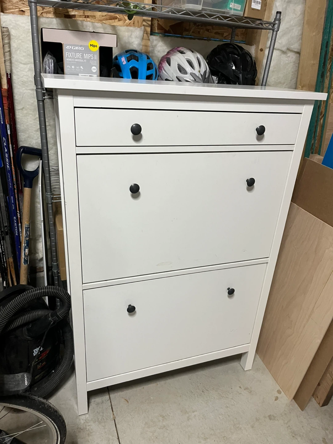 IKEA Gullaberg White Shoe Cabinet