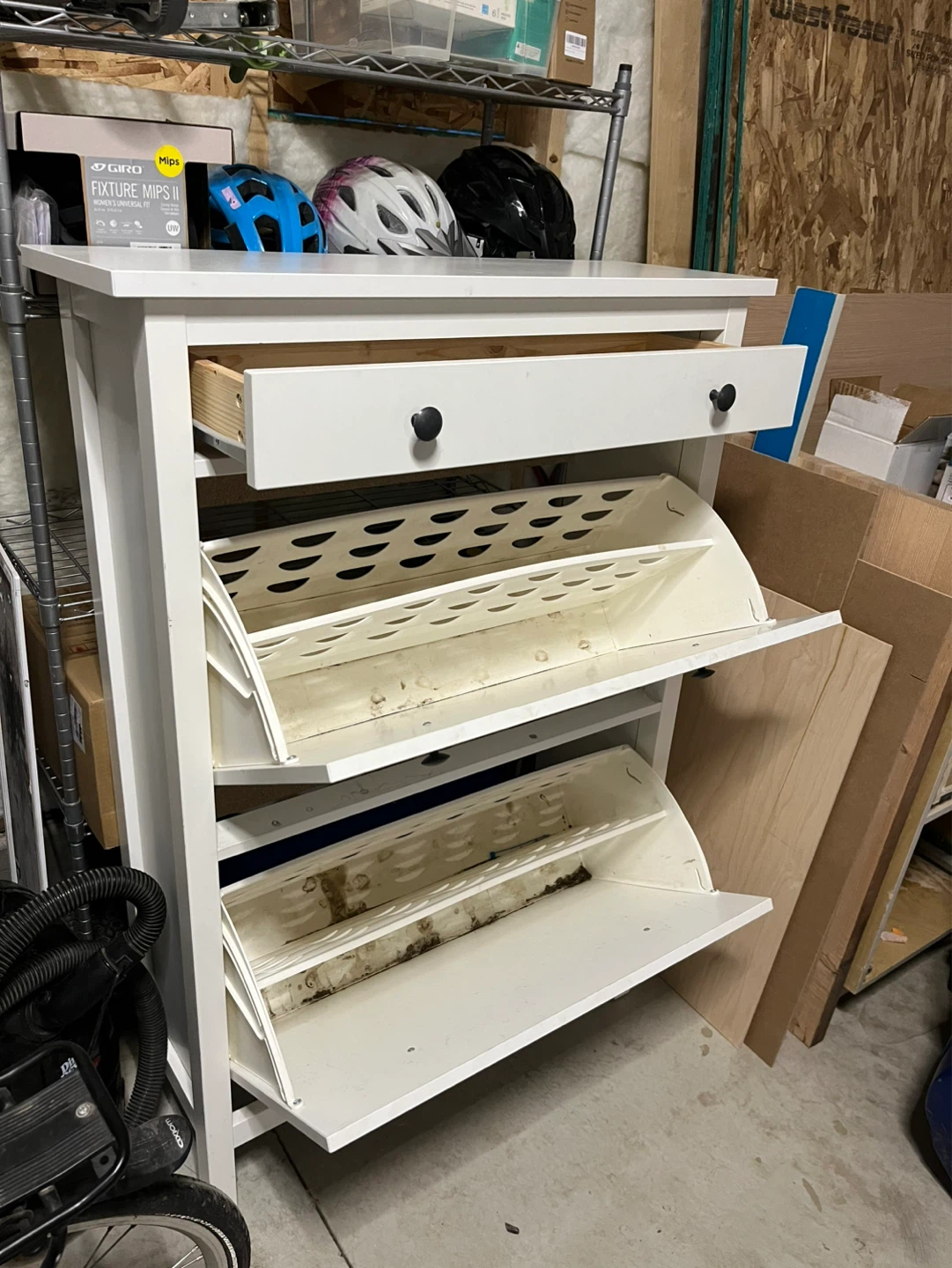 IKEA Gullaberg White Shoe Cabinet - photo 2