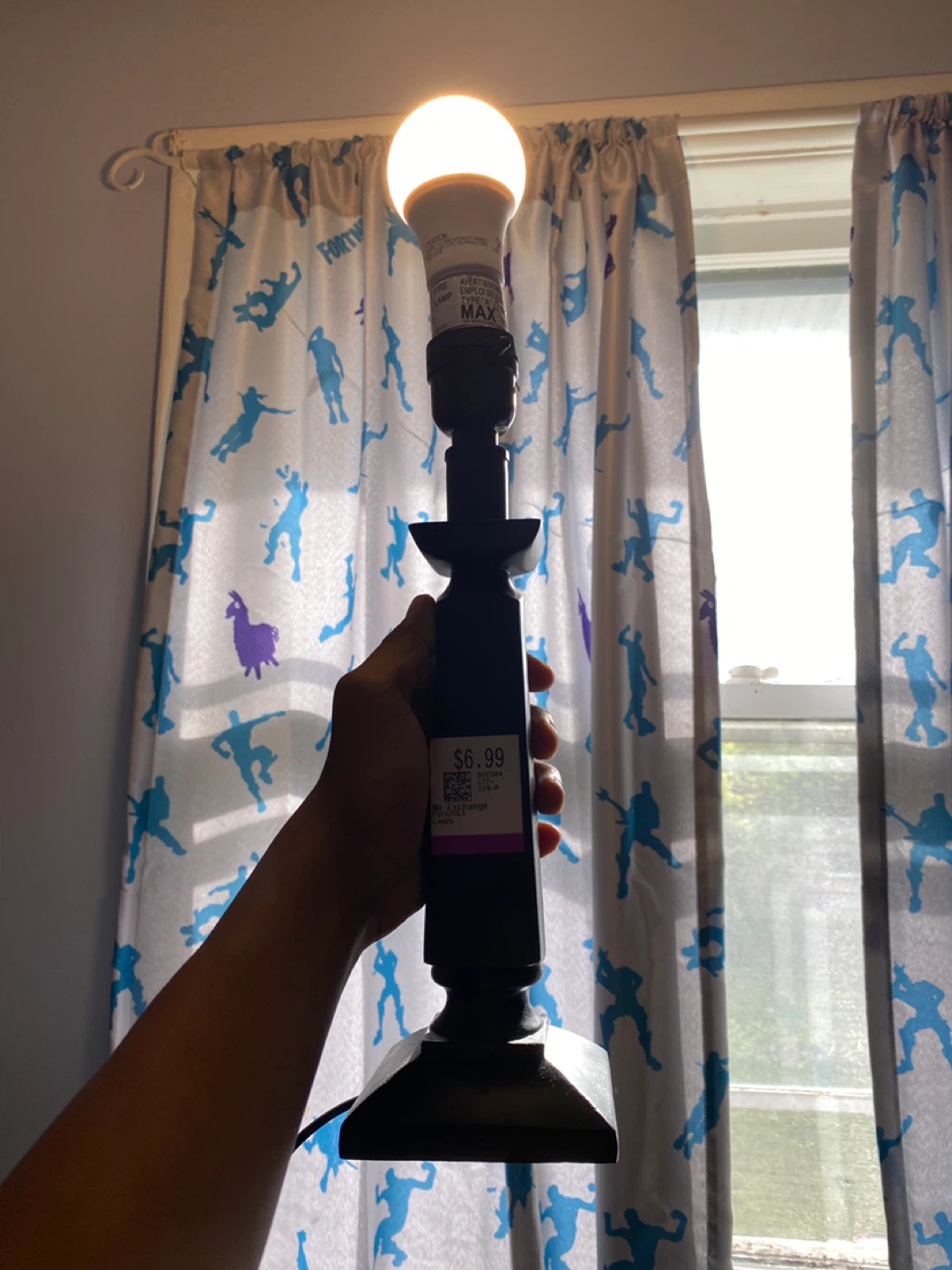 Black Table Lamp