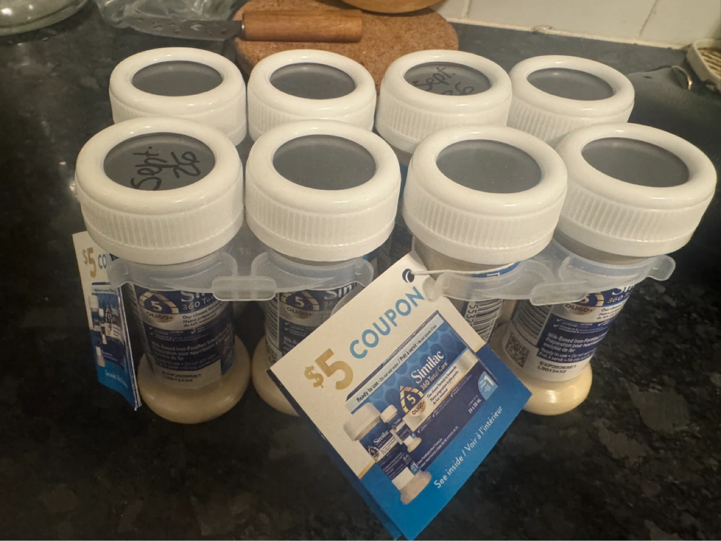 Similac 360 Total Care Ready-to-Feed Formula - 8 x 2 oz bottles