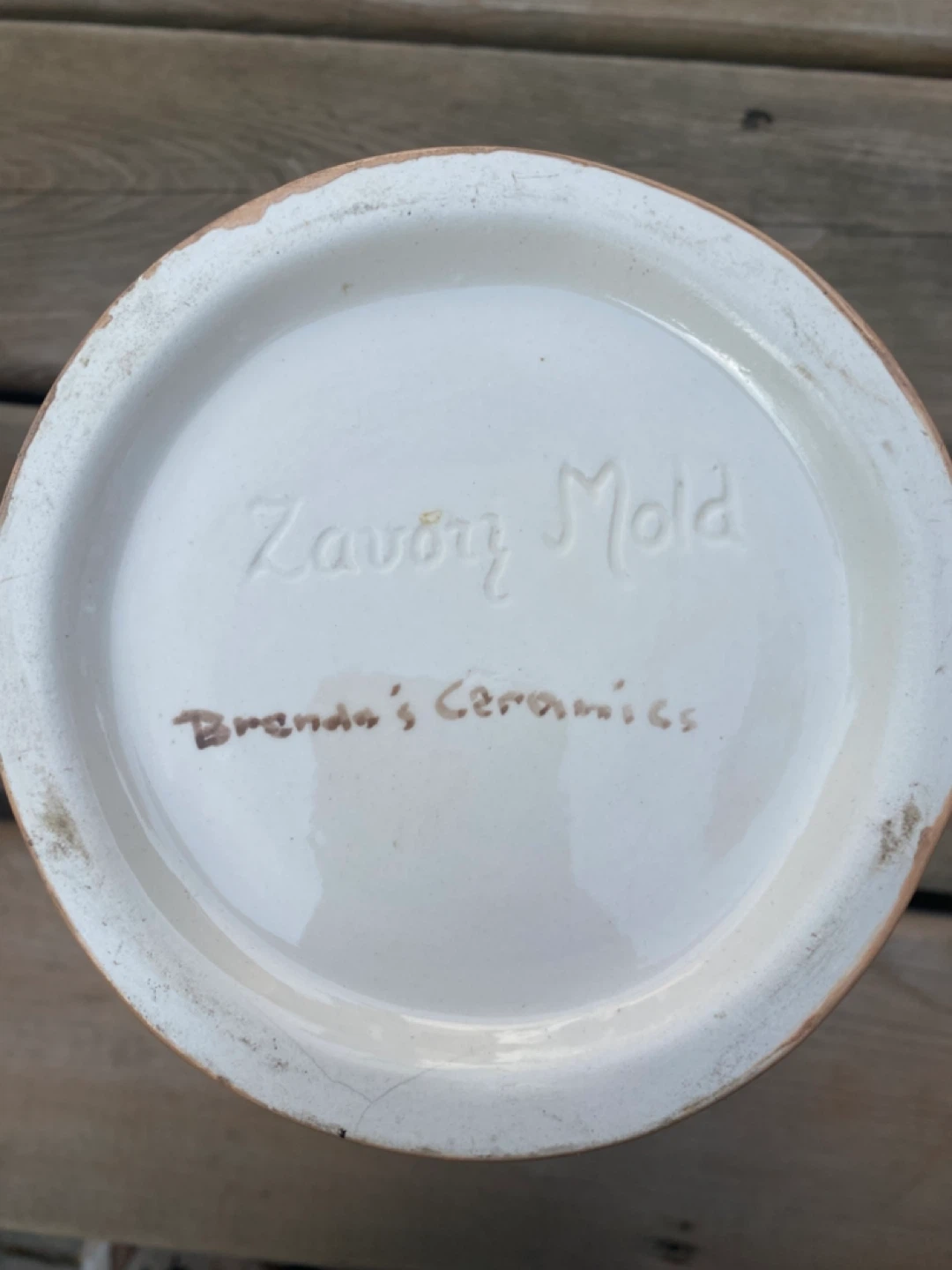 Brewery Stein Mug Zavory Mold Brenda's Ceramics - photo 3