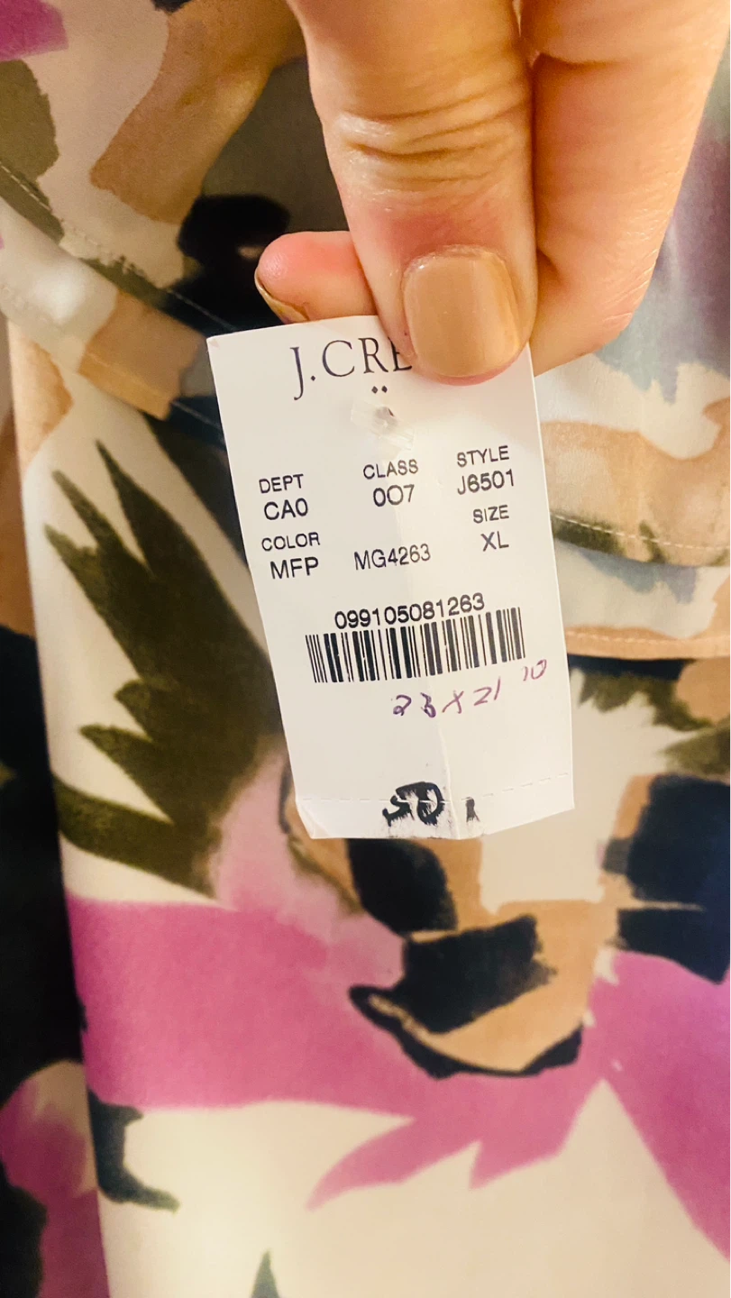 J crew mercantile blouse xl - photo 2