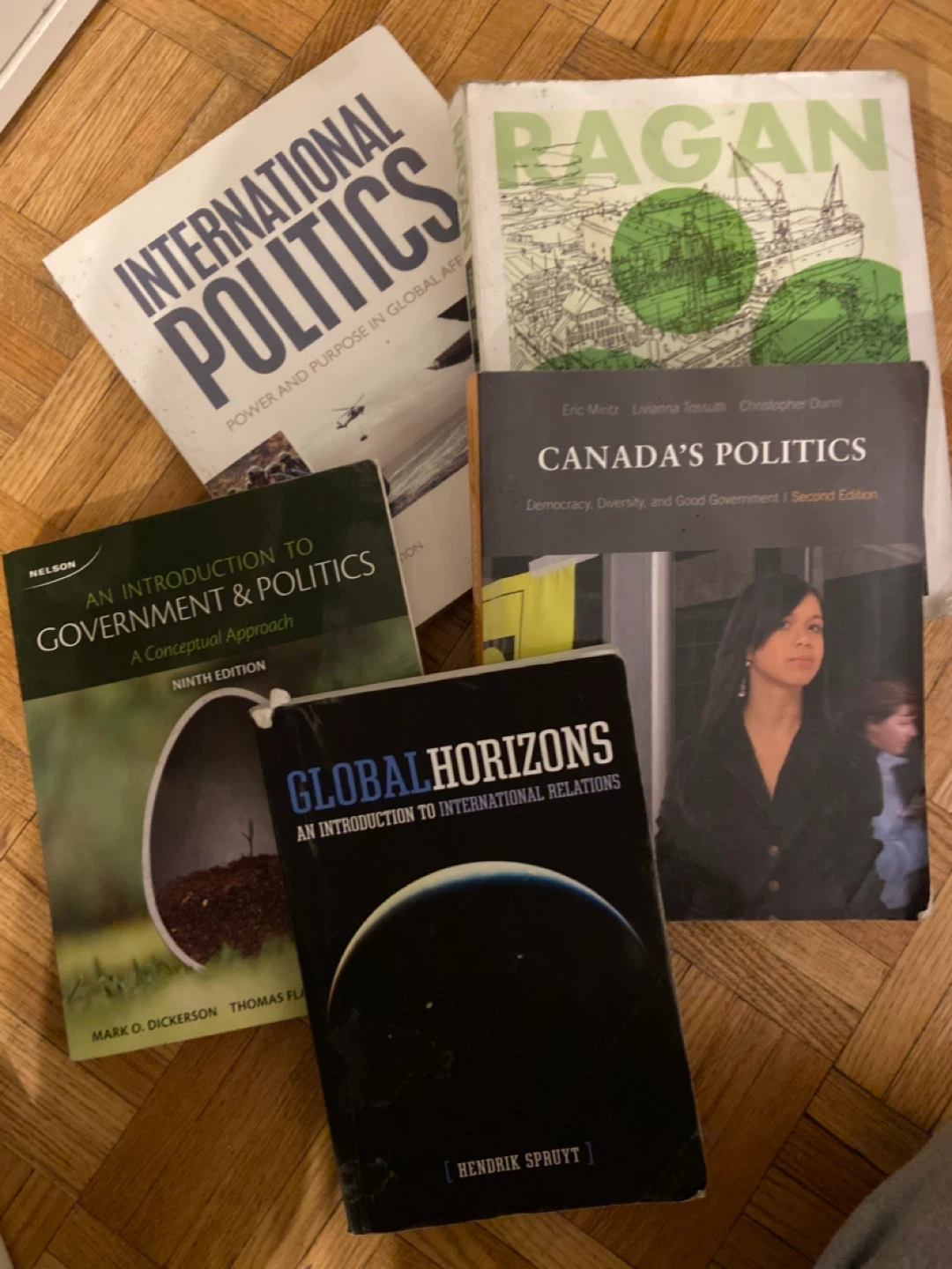 Bundle of 5 Political Science Textbooks