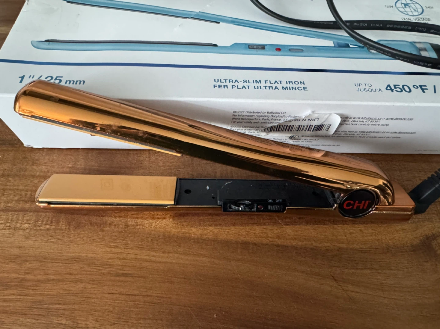 CHI Gold LE Hair Straightener - photo 2