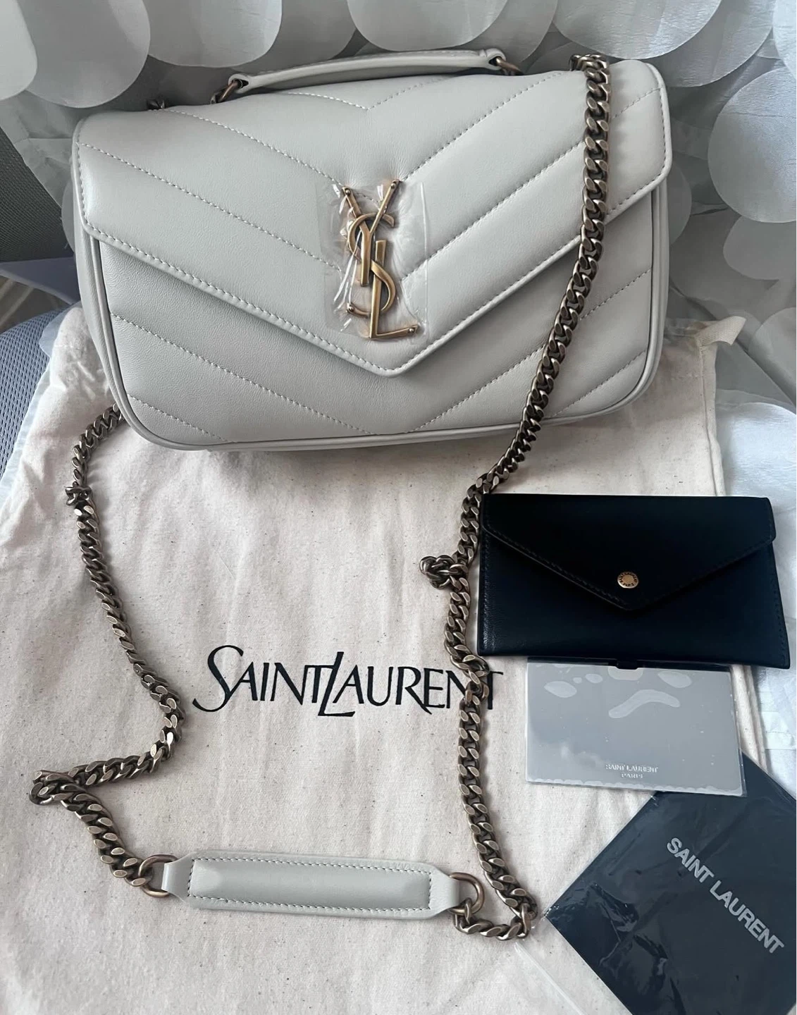 Ysl leather bag