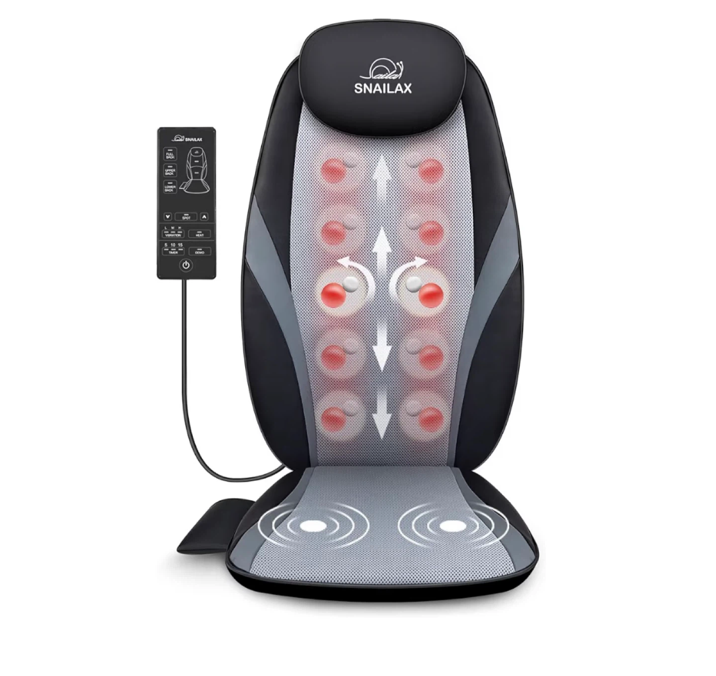 Snailax Shiatsu Massage Seat Cushion