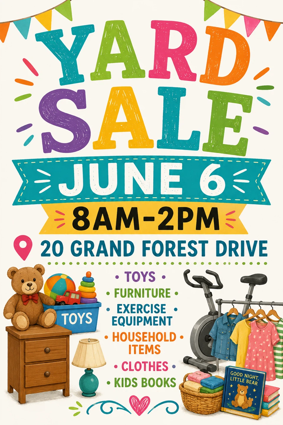 Yard Sale - June 6th