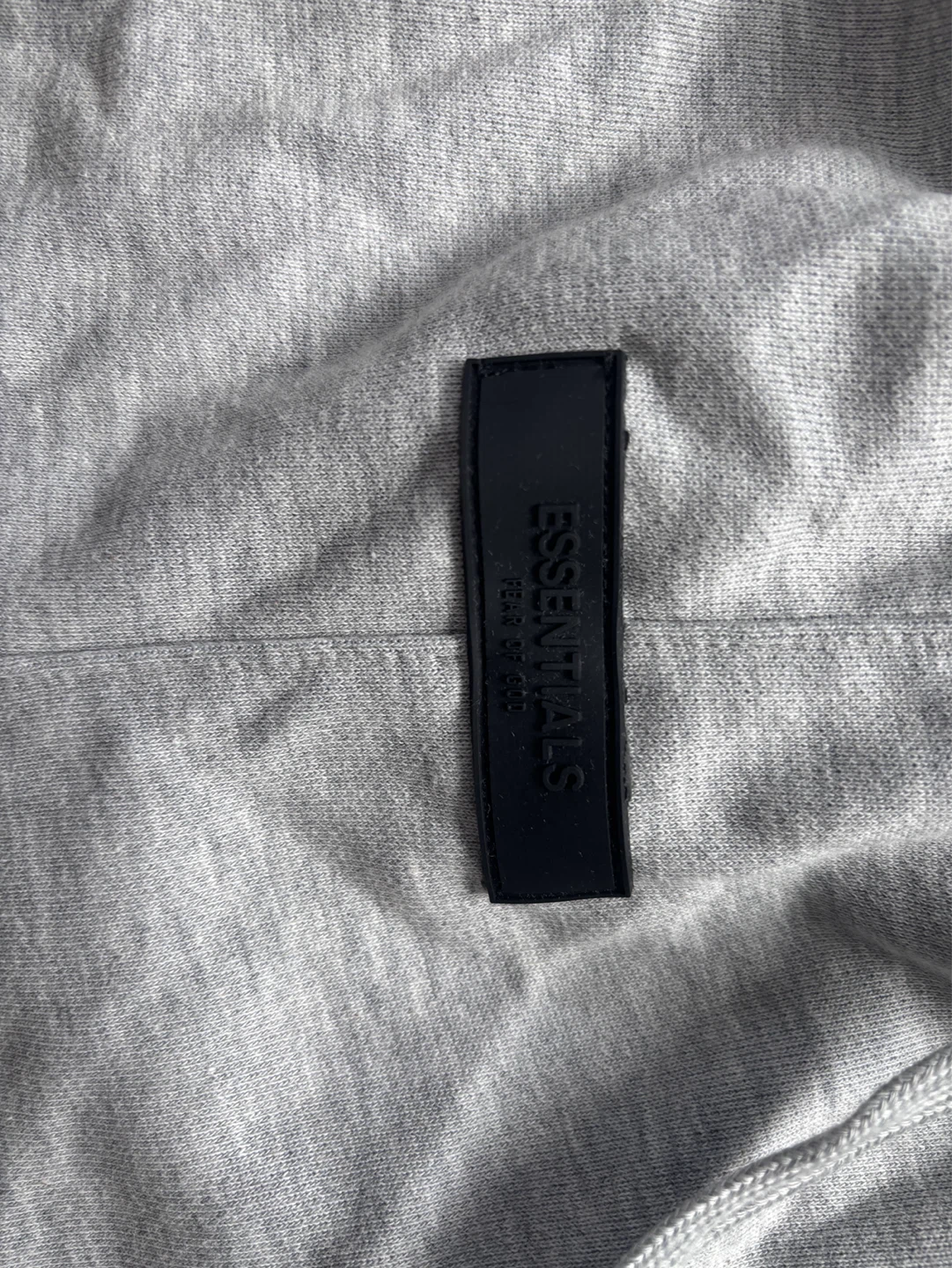 ESSENTIALS Fear of God Grey Sweat Shorts - Size L - photo 4