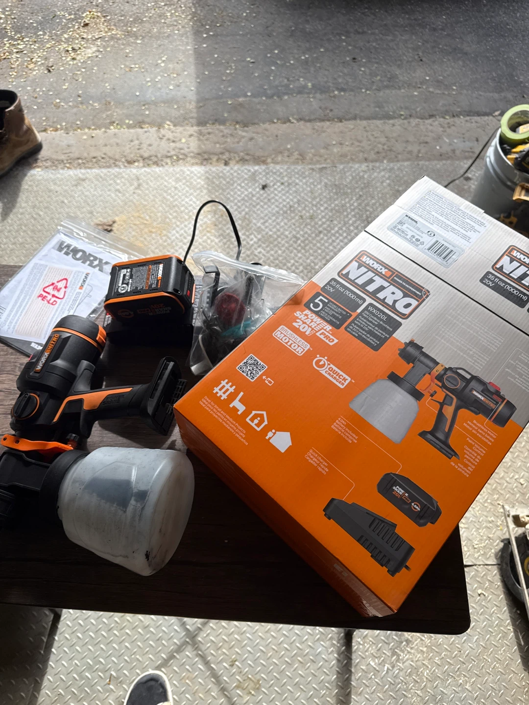 Worx Nitro WX020L 20V Power Share Paint Sprayer