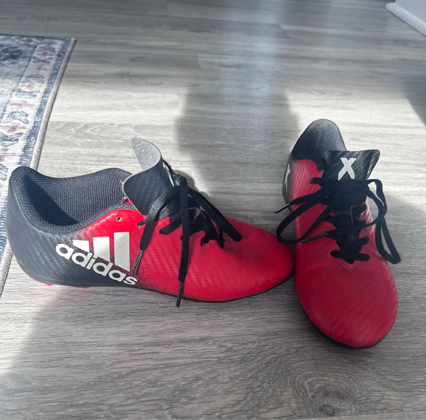 Adidas X Soccer Cleats kids size 2