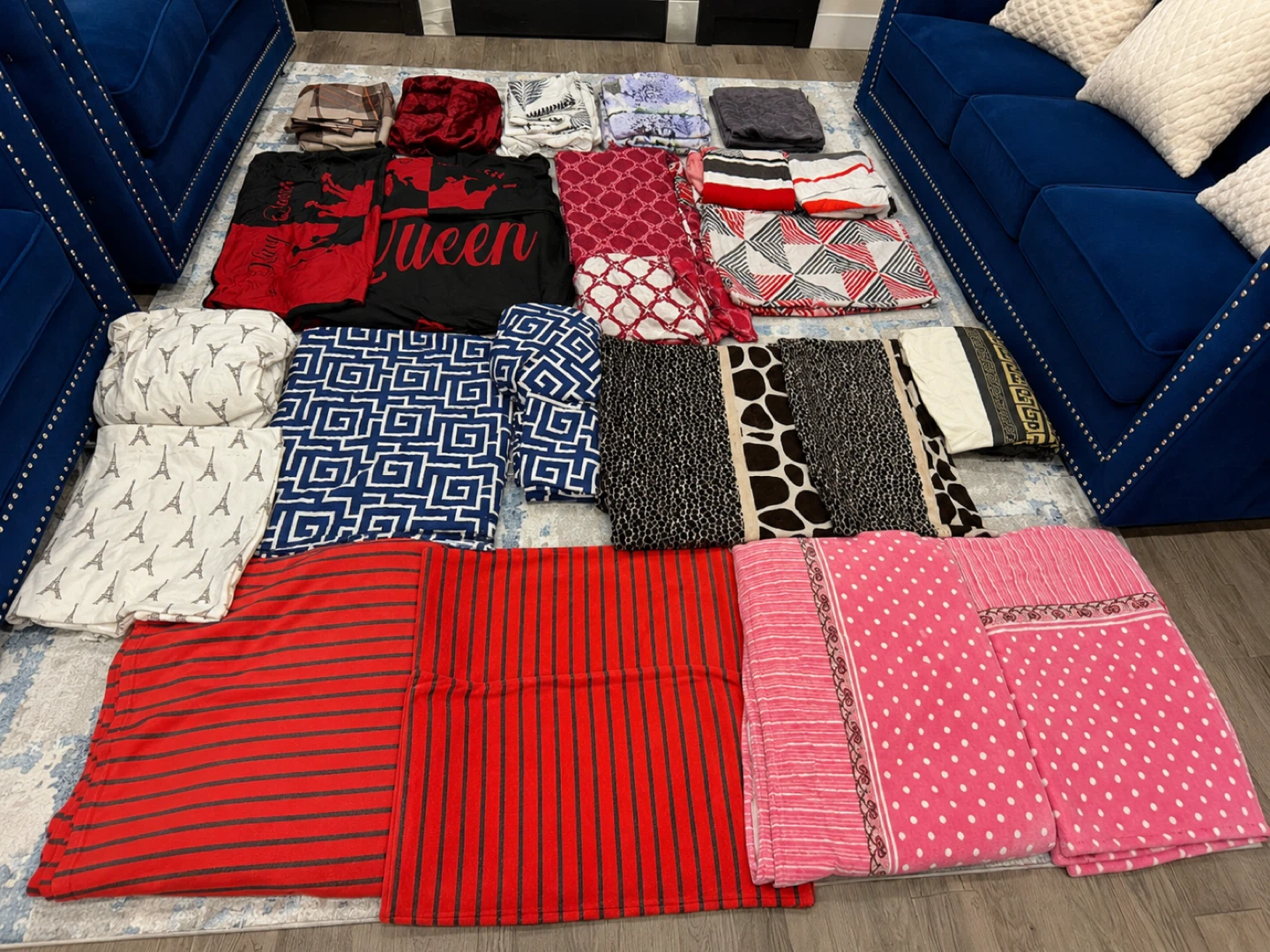 Assorted bedsheet Collection moving sale