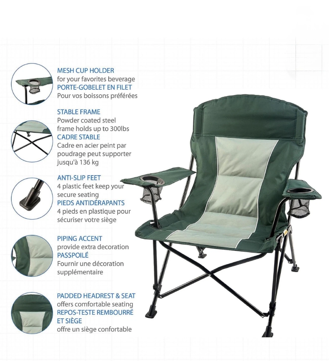 Ozark Trail Folding Camp Chair - photo 2