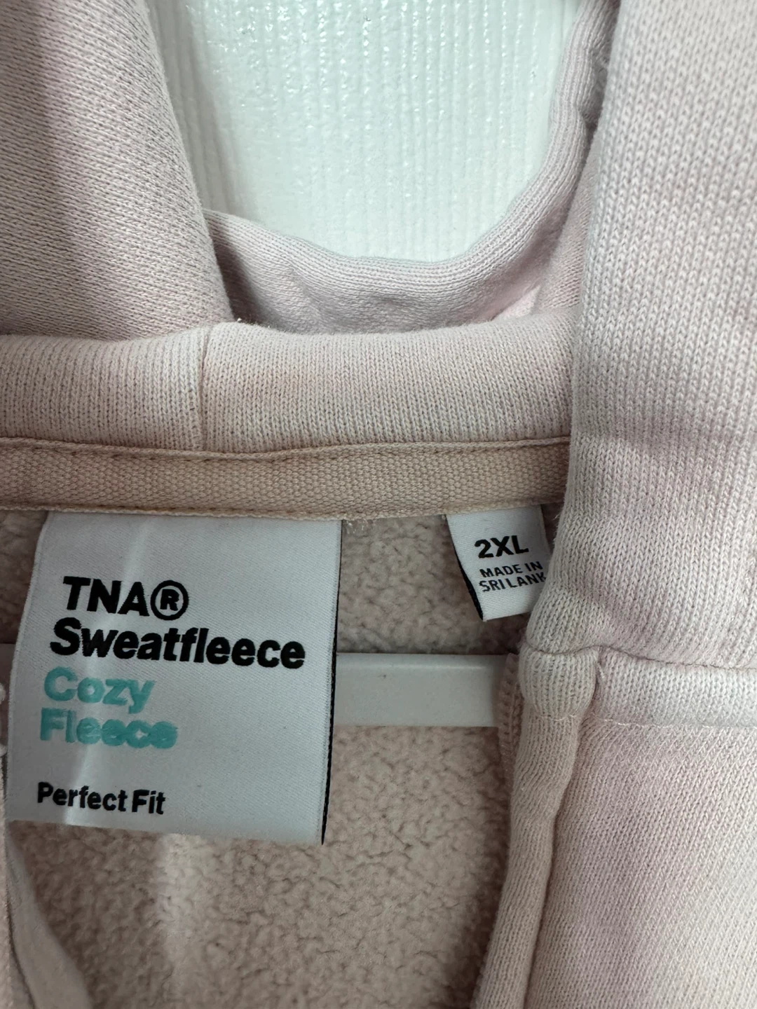 TNA Cozy Fleece Zip-Up Hoodie - 2XL - photo 3