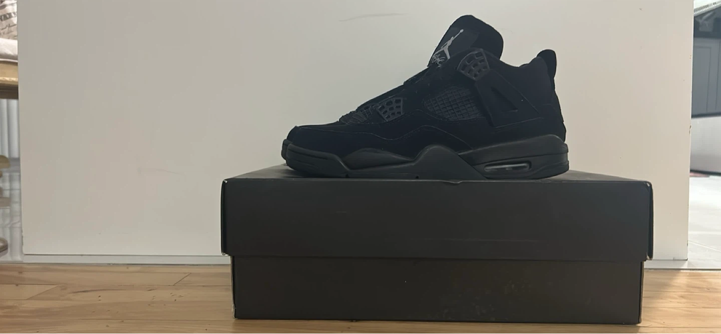 Air Jordan 4 Retro Noir - Taille 10 - photo 3