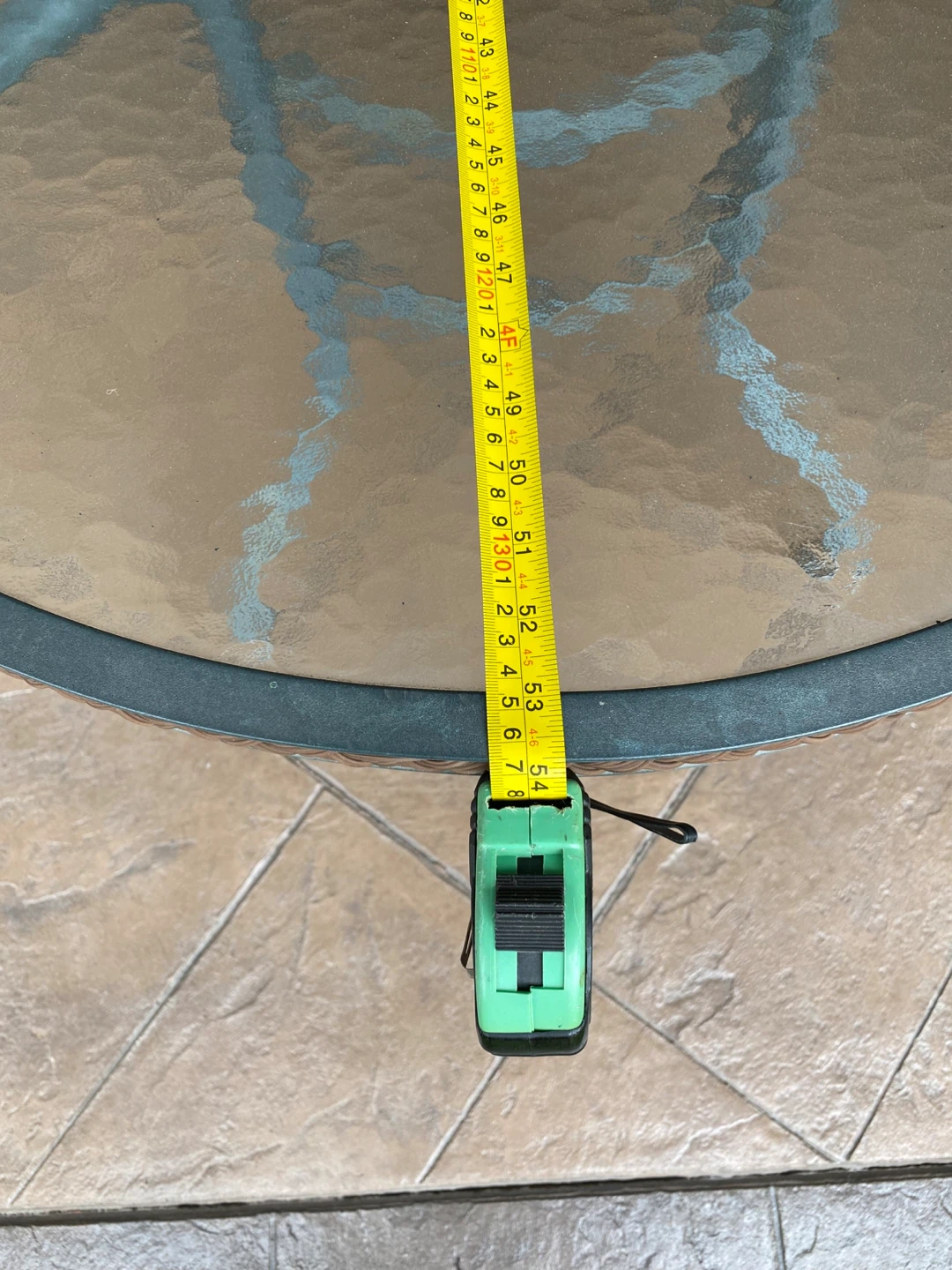 Oval Glass Patio Table - photo 5