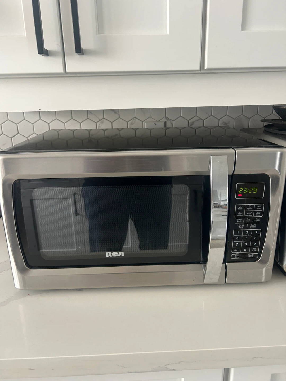 RCA Stainless Steel Microwave