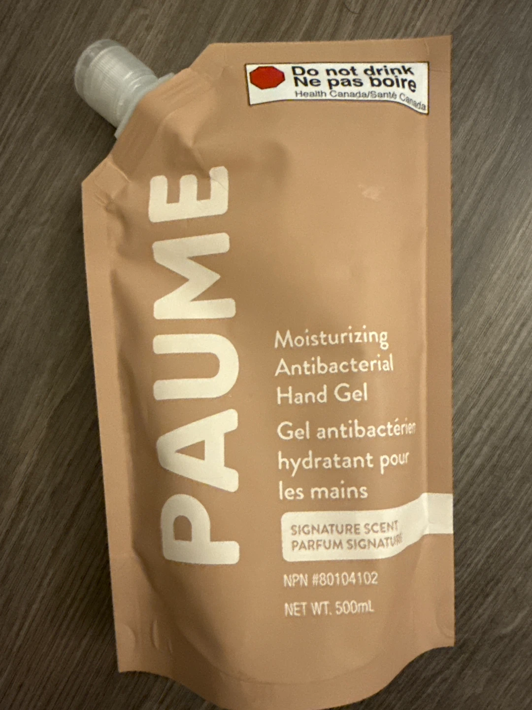PAUME Moisturizing Antibacterial Hand Gel Refill Pouch - photo 2