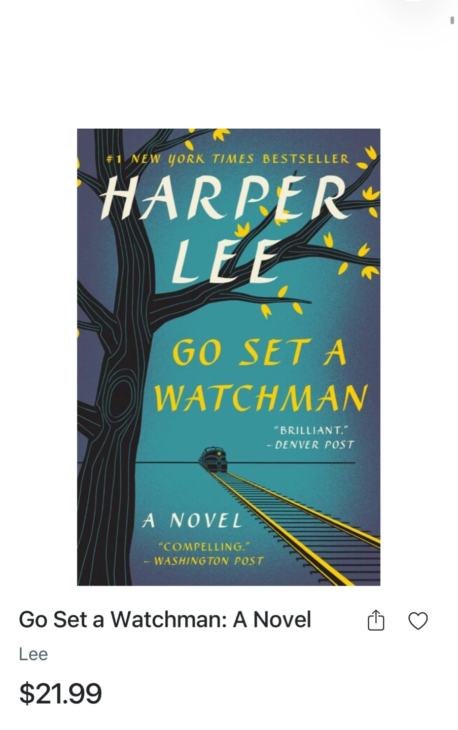 Go Set a Watchman: A Novel by Harper Lee - photo 3