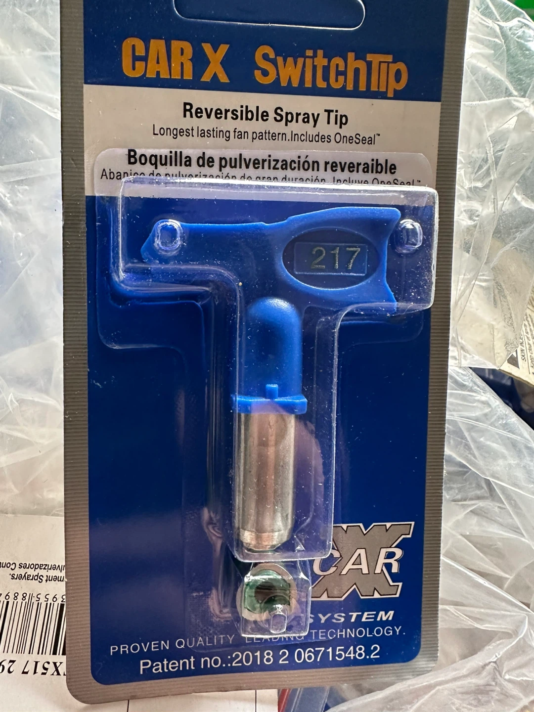 CAR X SwitchTip Reversible Spray Tip 217