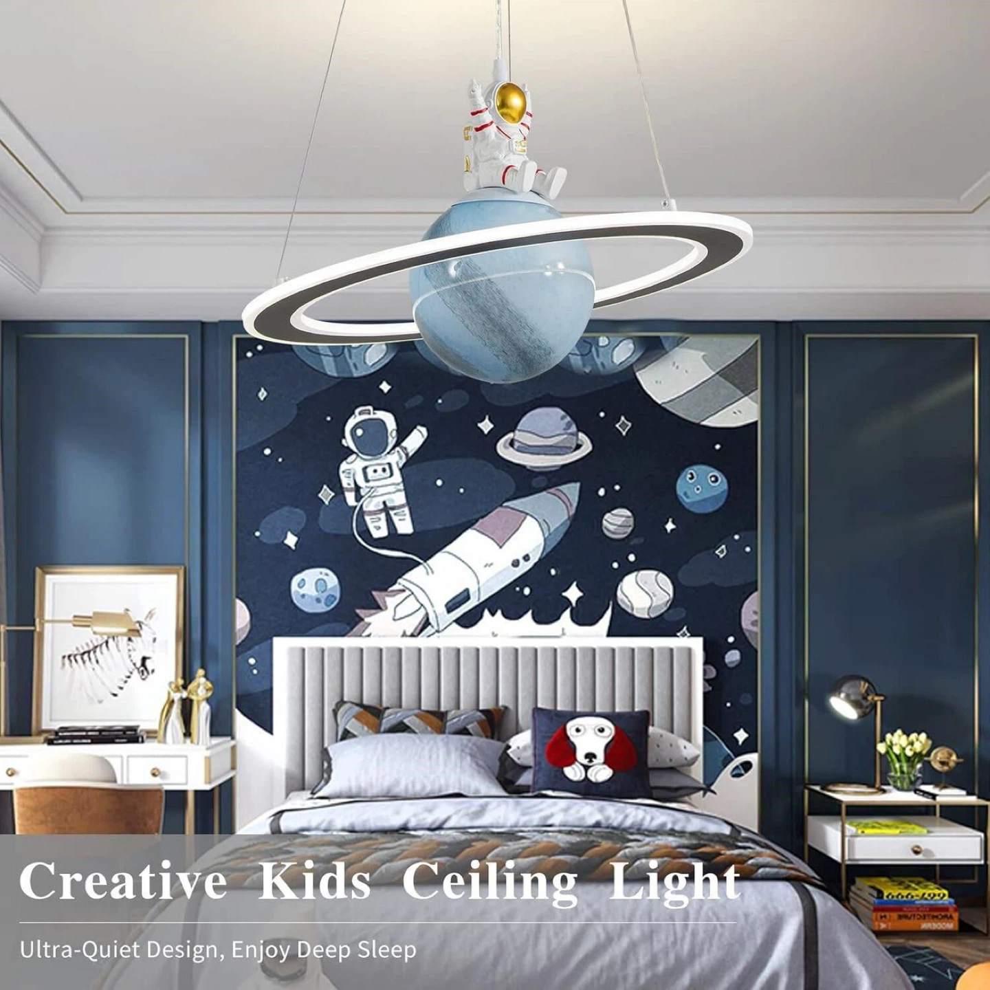 Astronaut Planet Kids Ceiling Light - photo 2