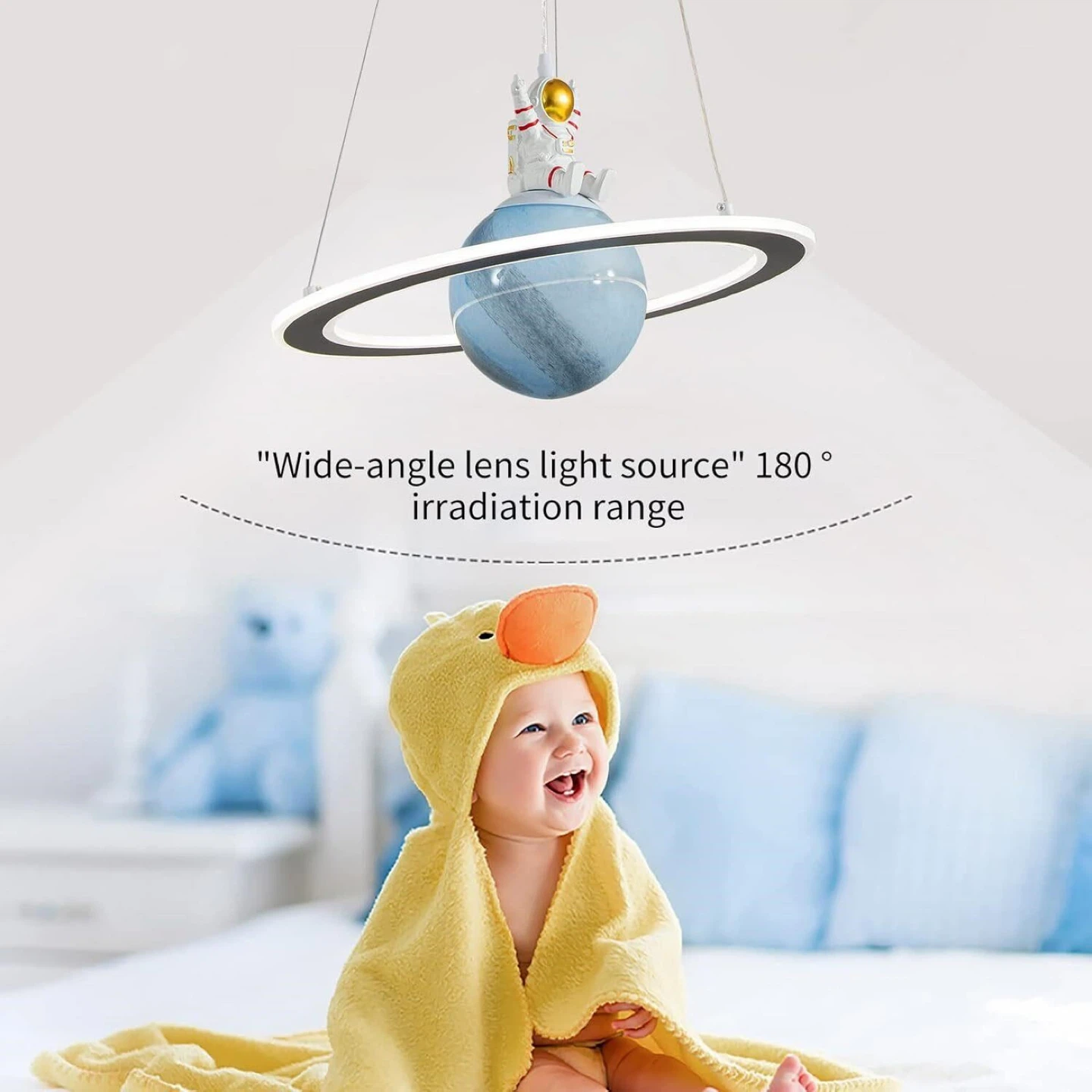 Astronaut Planet Kids Ceiling Light - photo 3