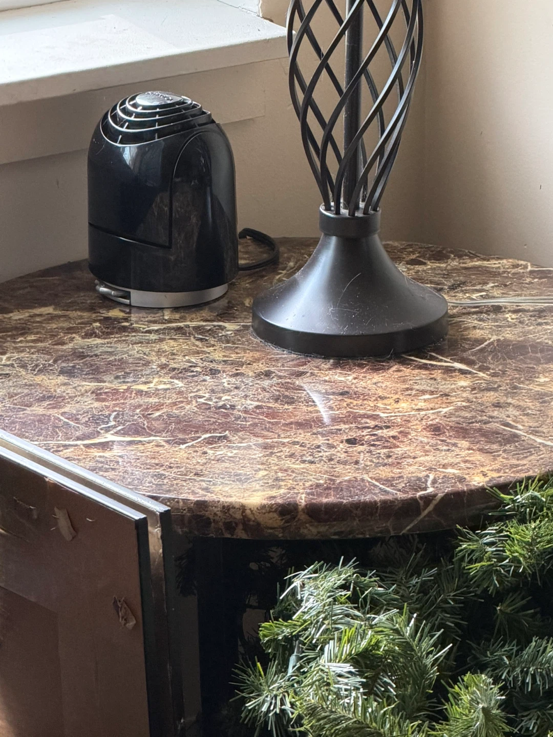 Marble Top Accent Table + Two Side Tables - photo 3