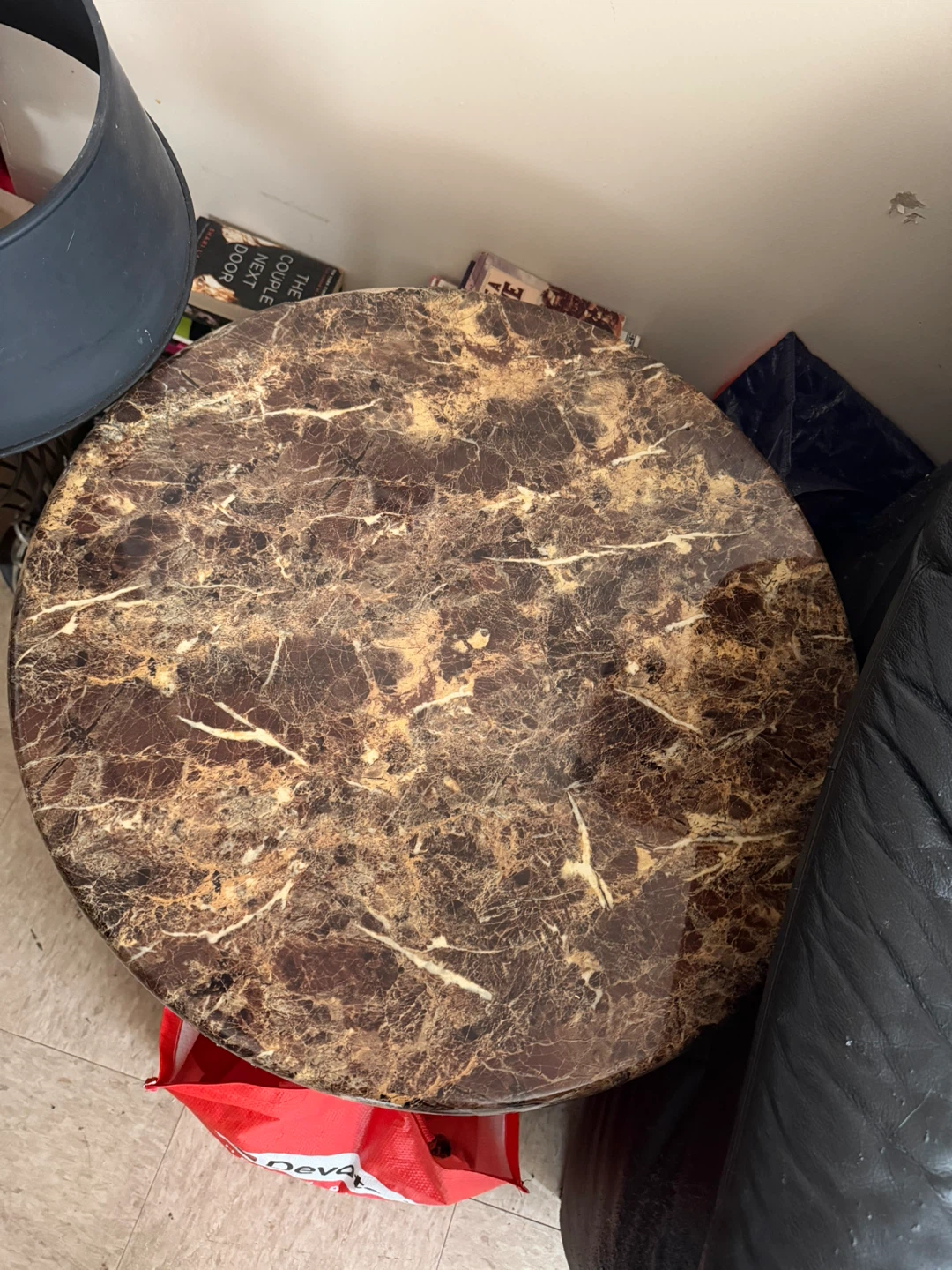 Marble Top Accent Table + Two Side Tables - photo 2