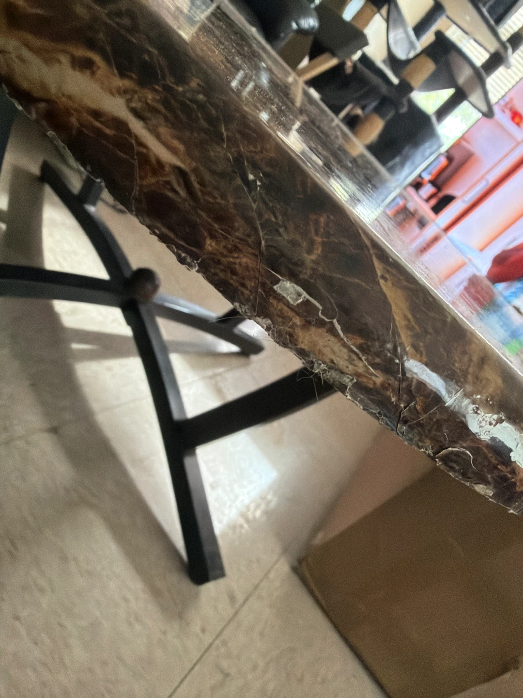 Marble Top Accent Table + Two Side Tables - photo 4