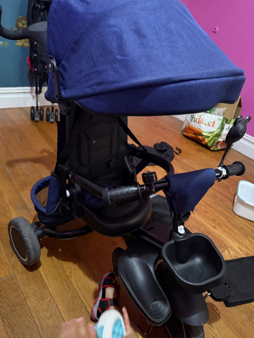 Blue Toddler Tricycle with Canopy - photo 2