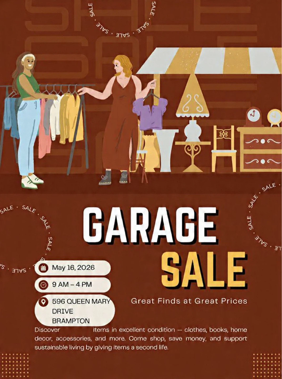 Garage Sale - May 16, 2026