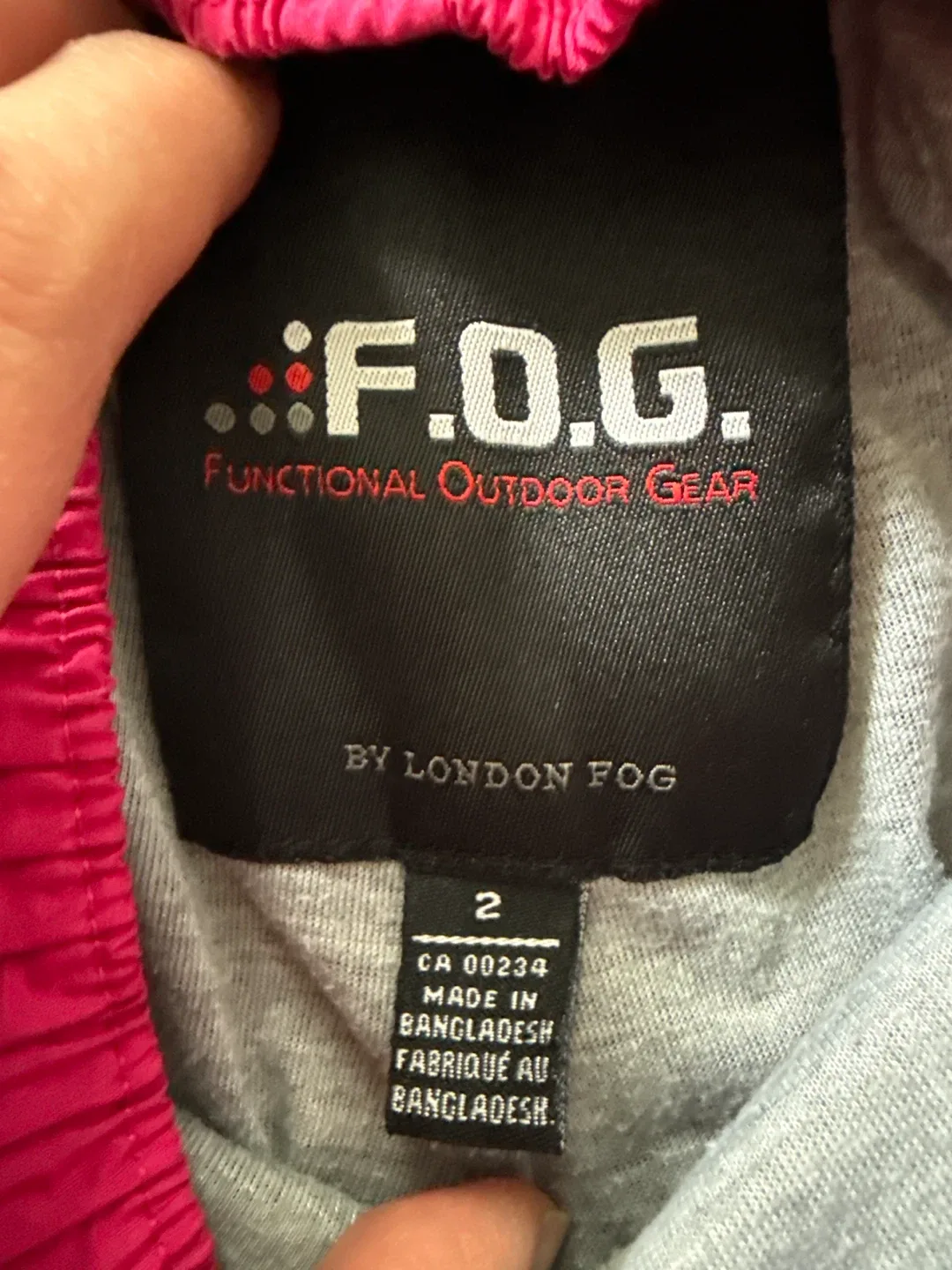 F.O.G. by London Fog Kids Pink Heart Pants Size 2 - photo 2