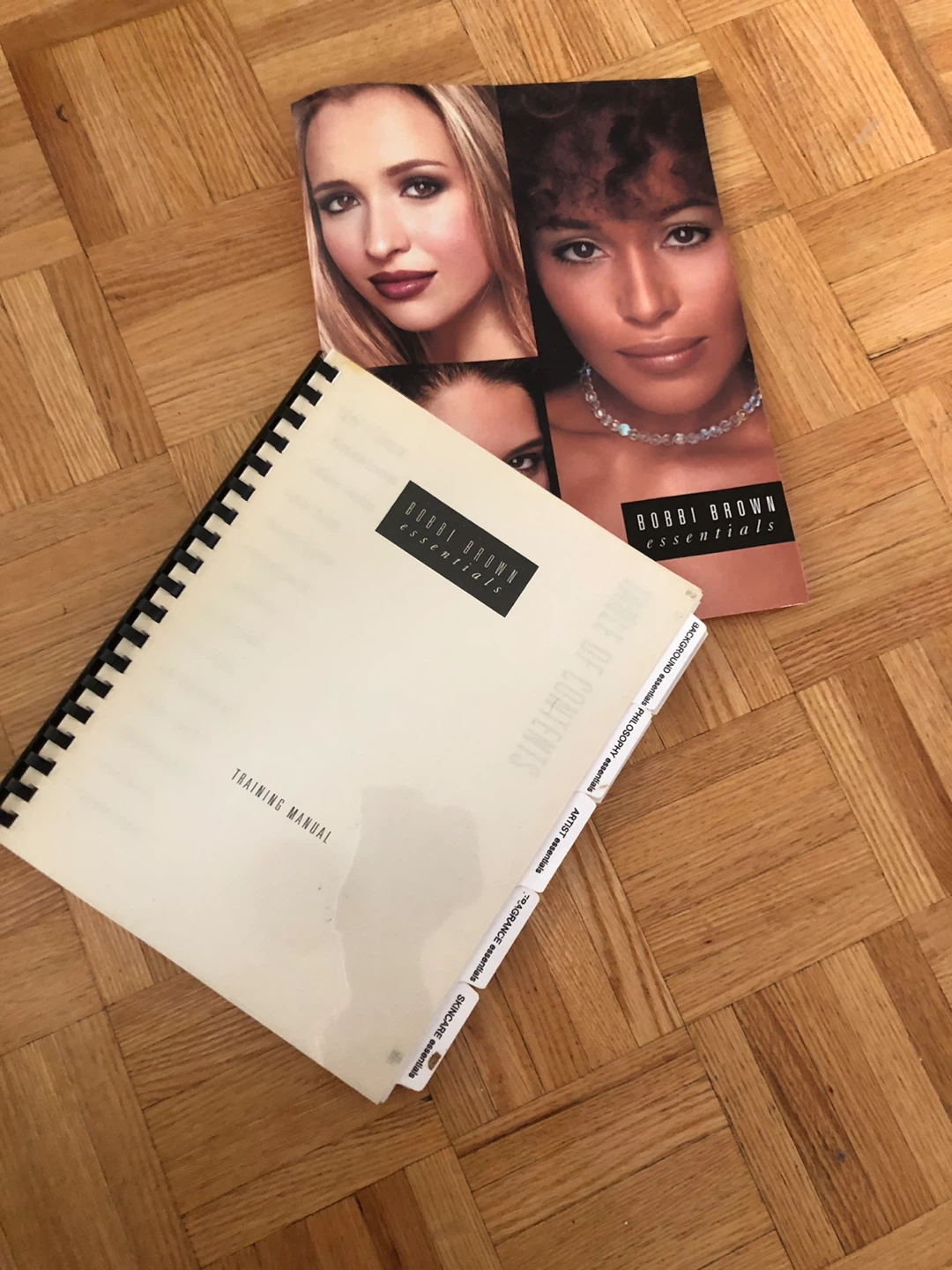 Bobbi Brown Essentials Training Manual and Brochure