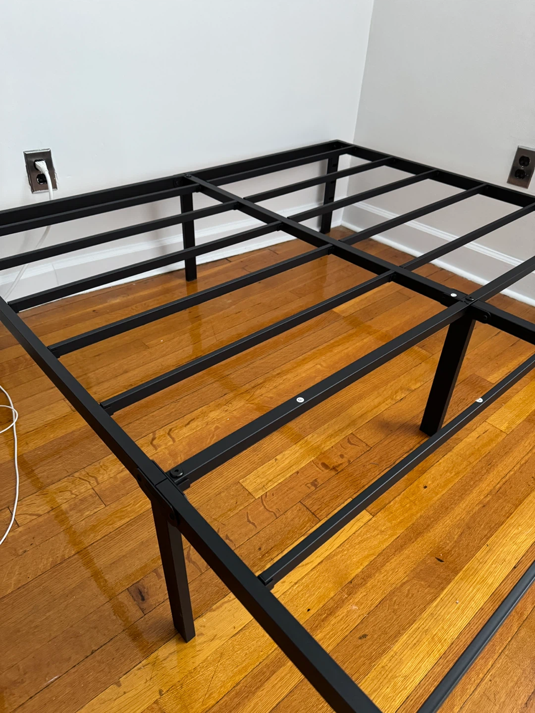Metal Full Size Bed Frame Black 14 Inch - photo 5