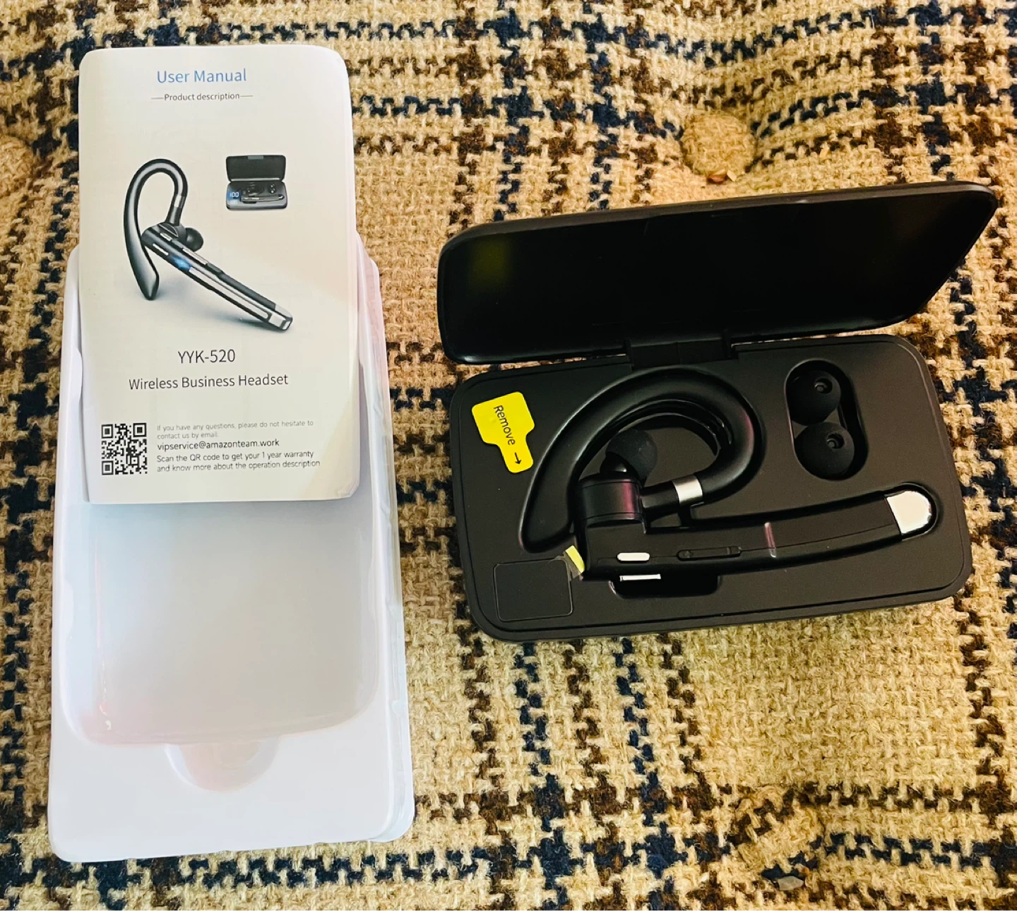 YYK-520 Wireless Business Headset V5.3+EDR - photo 4