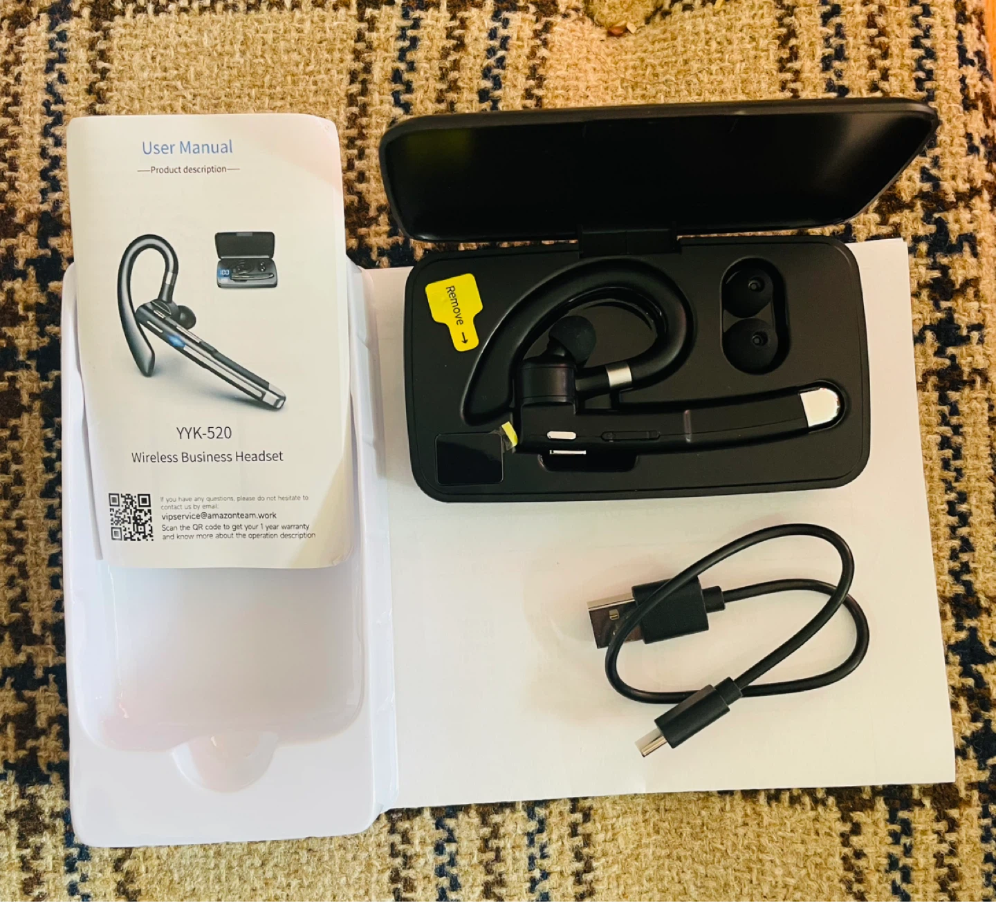 YYK-520 Wireless Business Headset V5.3+EDR - photo 5