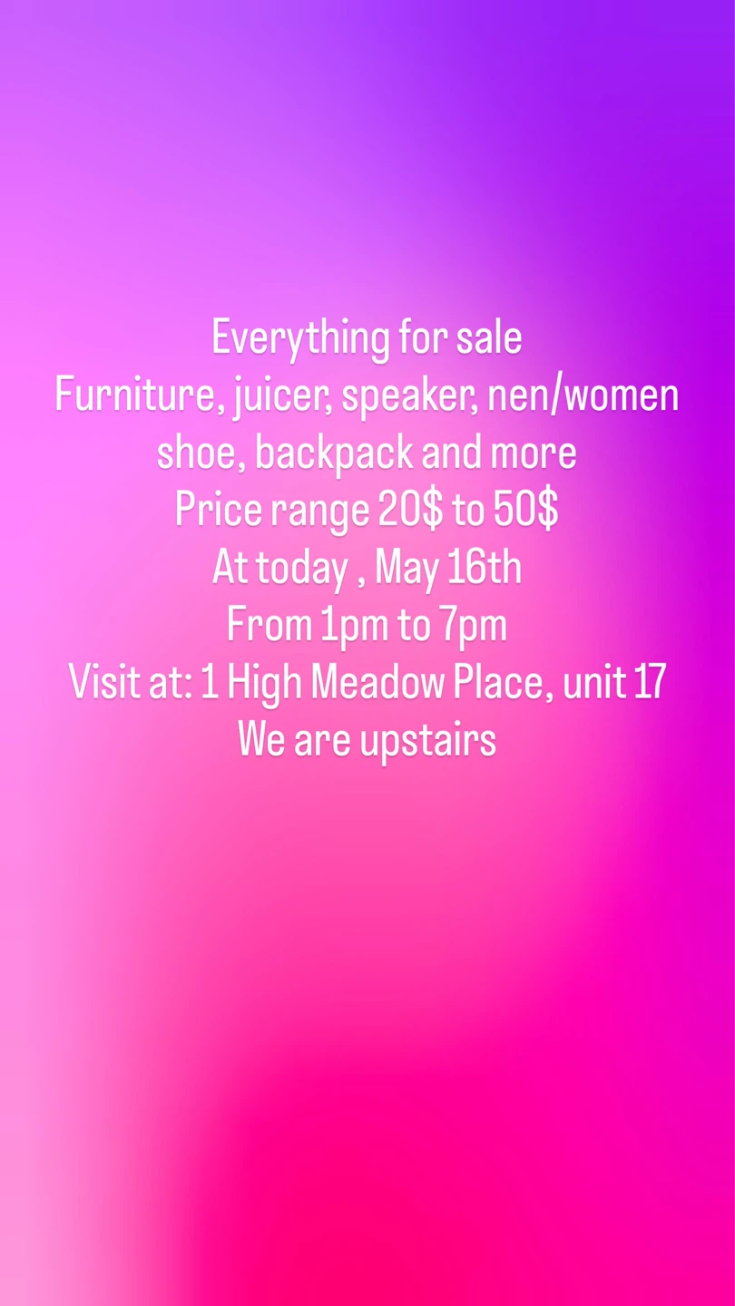 Everything for sale