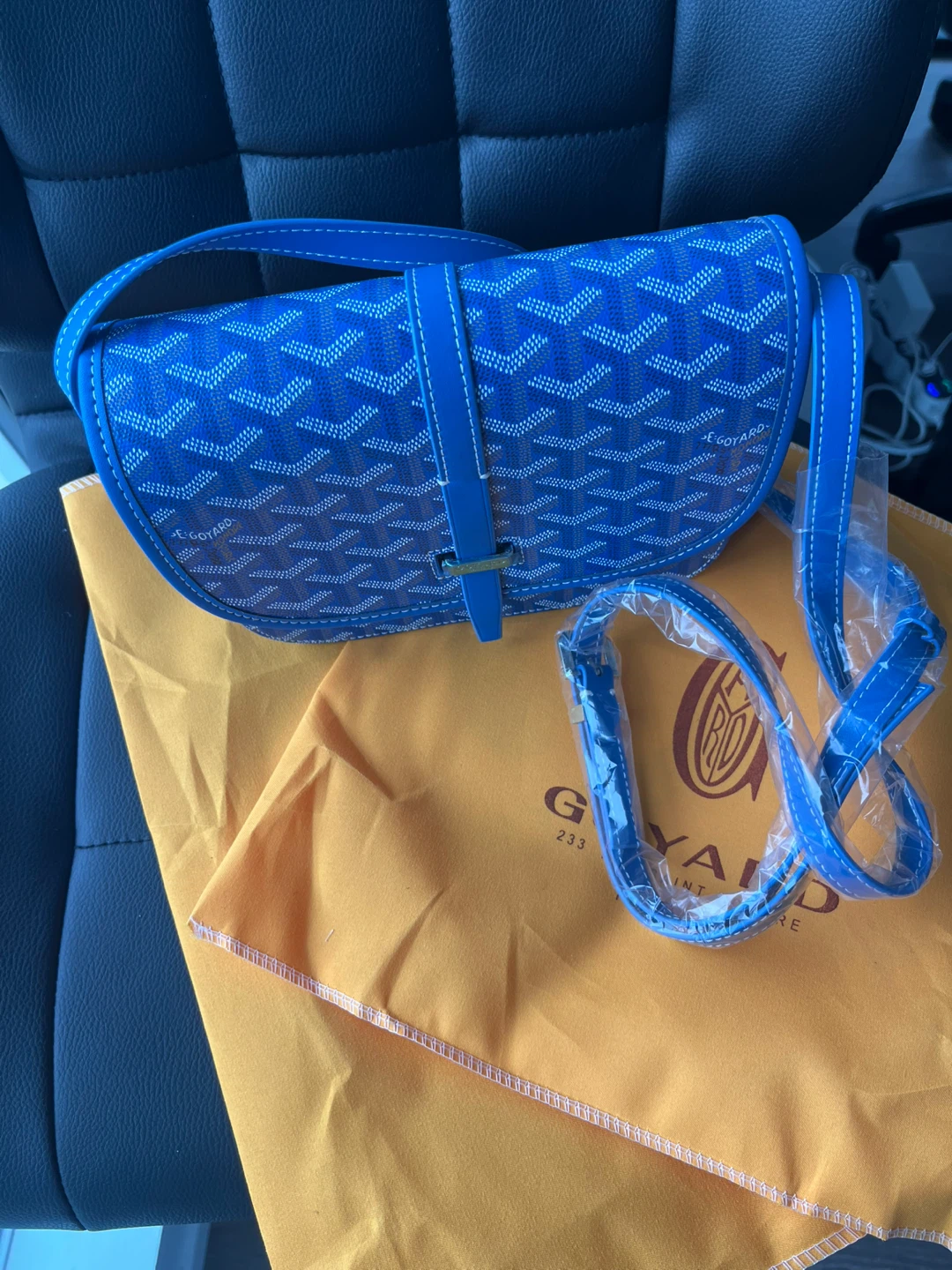 GY Blue Shoulder Bag - photo 3